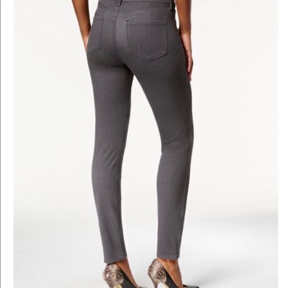 NYDJ Gray Skinny Leggings - Picture 2 of 6